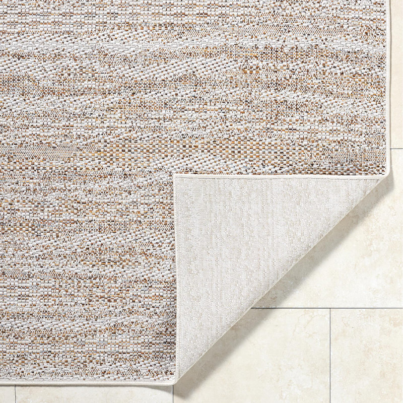 Tapis extérieur tissé à la machine Blunk Cottage CEE2309, Rectangle 6 pi 3 po x 9 pi