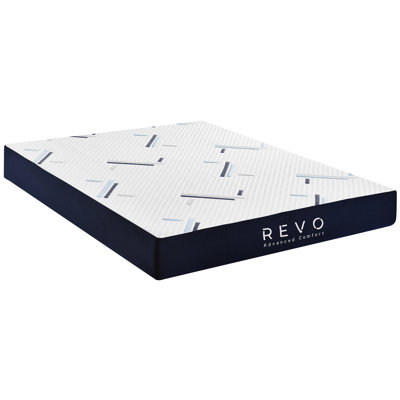Matelas en mousse viscoélastique imprégnée de gel de 10 po Alwyn Home