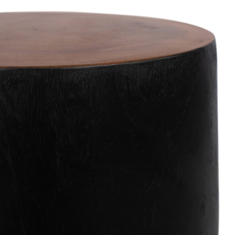 Dismuke Tree Stump Side Table
