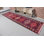 Antique Turkish Vintage Wool Runner Rug in Neutral and Purple For Hallway Decoration