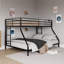 Lit superposé simple au-dessus de double Jefferson-562816913