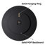Jeni Round Glass Wall Clock-1463501819