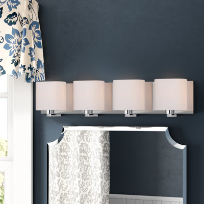 Aubepine 4 - Light Dimmable Bath Bar