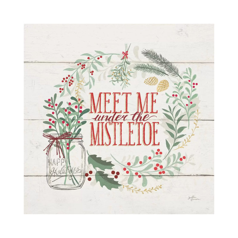 Seasons Greetings V by Janelle Penner - Wrapped Canvas Print, 66.04 cm H x 66.04 cm W x 1.91 cm D