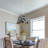 1-light Black Pendant Light