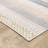 Goulart Textural Geometric Striped Ivory/ Multi Area Rug-1888268703