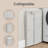 Laundry Basket With Lid And Handles-106341313
