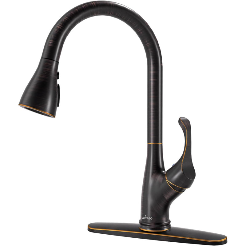 APPASO Pull Down Kitchen Faucet, Oil Rubbed Bronze