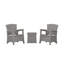 Table de bout en résine avec rangement pour l'extérieur Suncast l 19,31 po x P 10,56 po fabriquée aux États-Unis-96898529