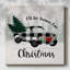 Camion de Noël I sur toile-117972456