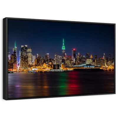 " NYC USA Skyline Canvas Print "