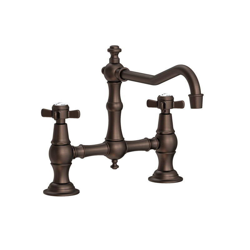 Fairfield Kitchen Bridge Faucet, English Bronze