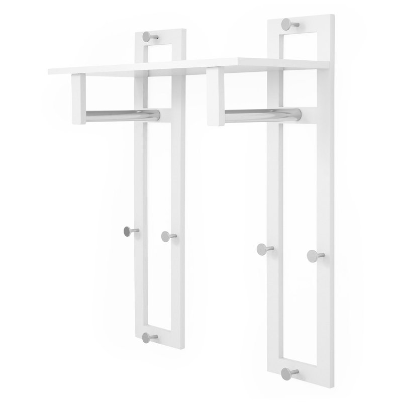 Januka Hall Tree 60cm Wide, White