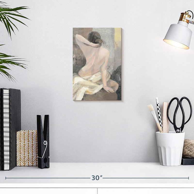 Leisha After The Bath I, 12" H x 8" W
