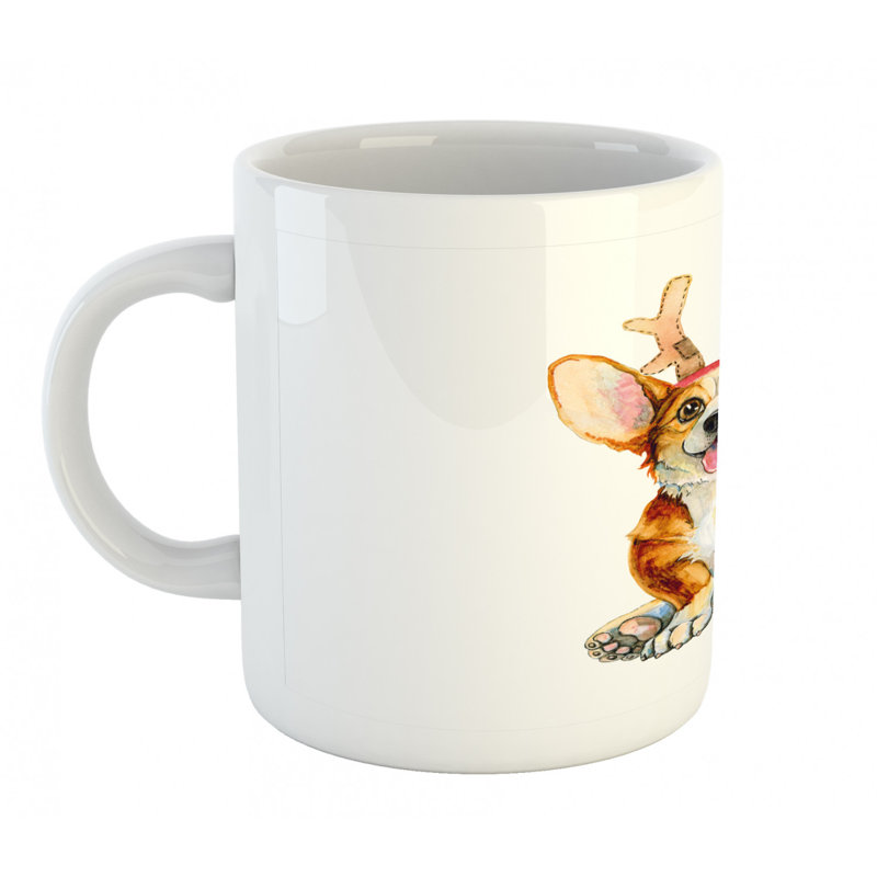 Grande tasse à café chiot