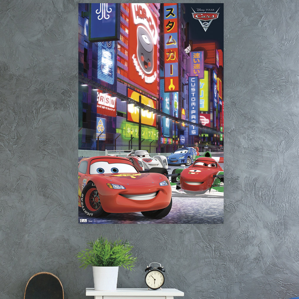 Trends International Cars 2 - Racing Paper Print | Wayfair