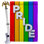 Double Sided 40'' H x 28'' W Polyester Kwanzaa Flag Set
