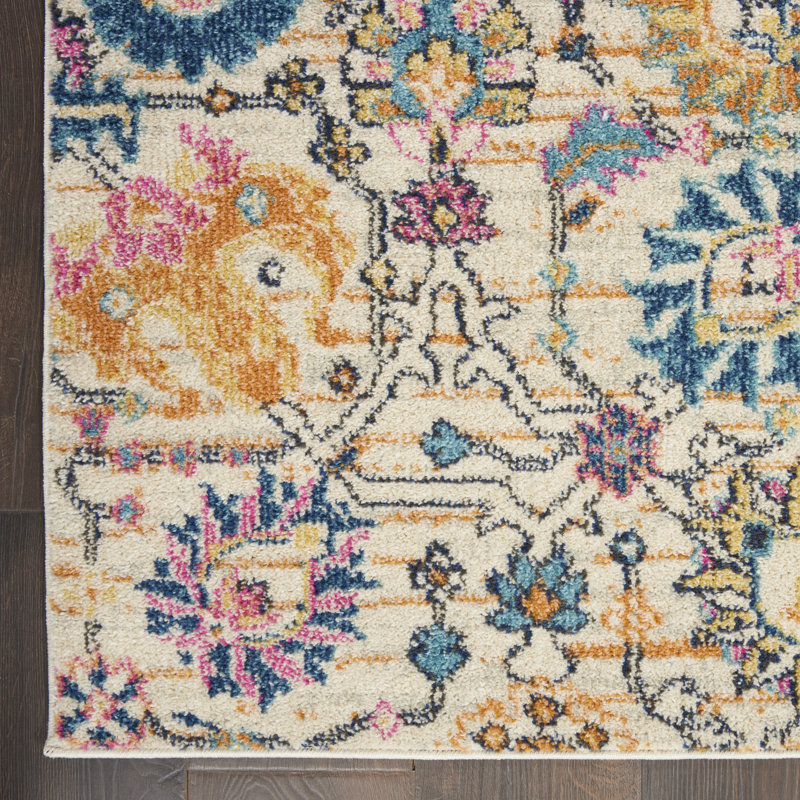Oriental Indoor Rug, Rectangle 5'3" x 7'3"