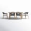 Oniel 67'' Rectangular 6 - Person Outdoor Dining Set