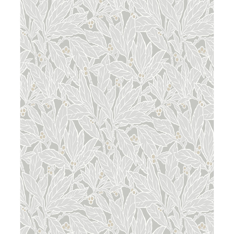 Rouleau de papier peint L 33 pi x l 20,9 po, Gris rêveur