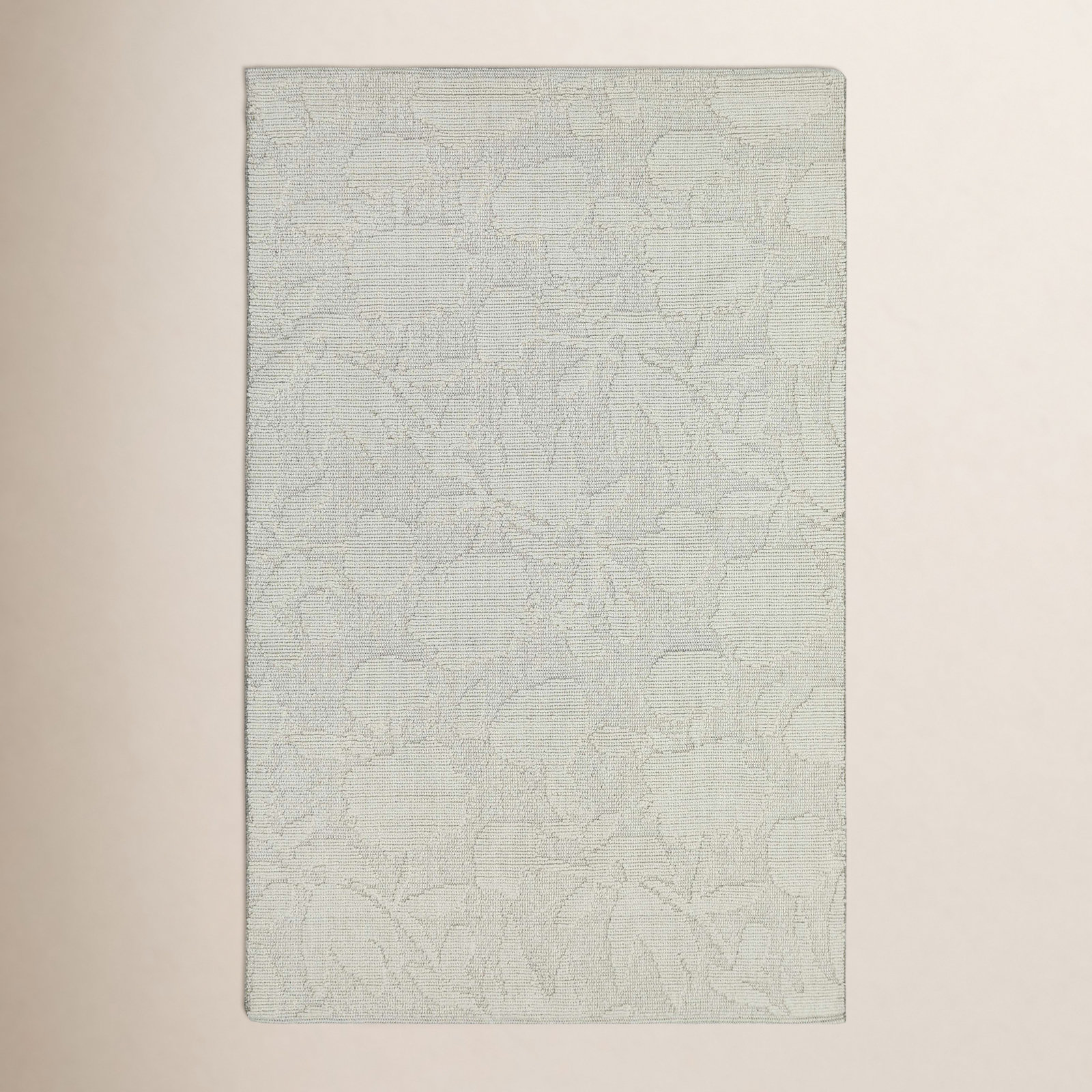 Louella Hand-Loomed Floral Wool Rug, Rectangle 5' x 8'