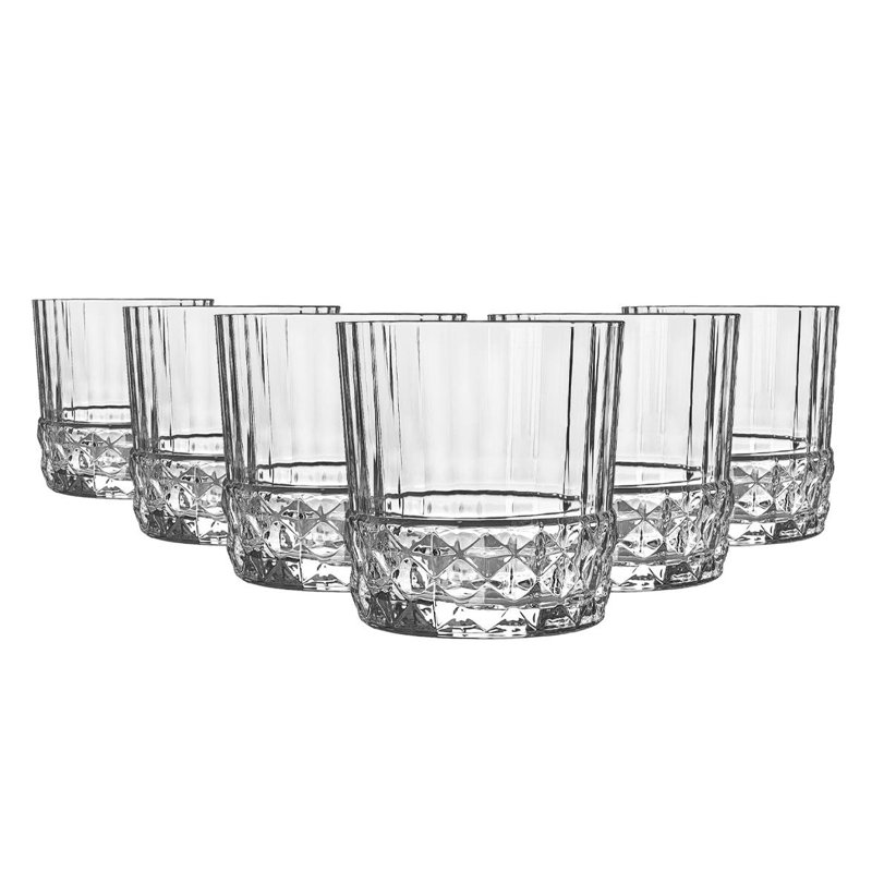America '20s Whisky Glasses - 370ml, 6