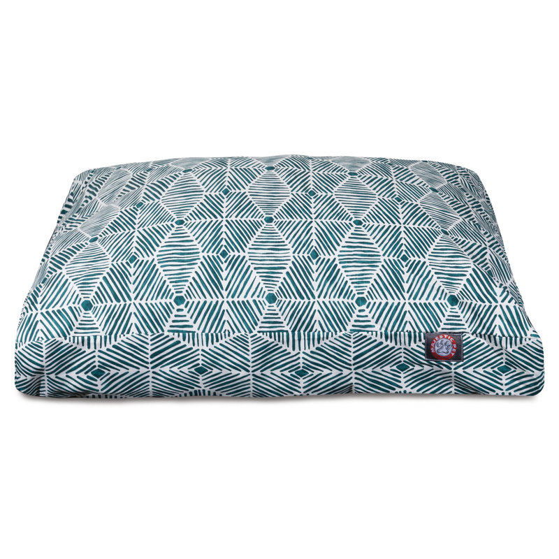Coussin Charlie avec base en denier imperméable, Émeraude, Moyen (l 29 po x P 36 po x H 4 po)