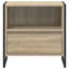 50cm W Manufactured Wood Bedside Table-1937819623