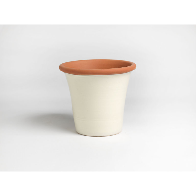 Kitchen Planter, 46" H x 50" W x 50" D, Cream/Orange