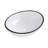Eclisse 16" L x 13" W Vitreous China Oval Vessel Bathroom Sink-115234766