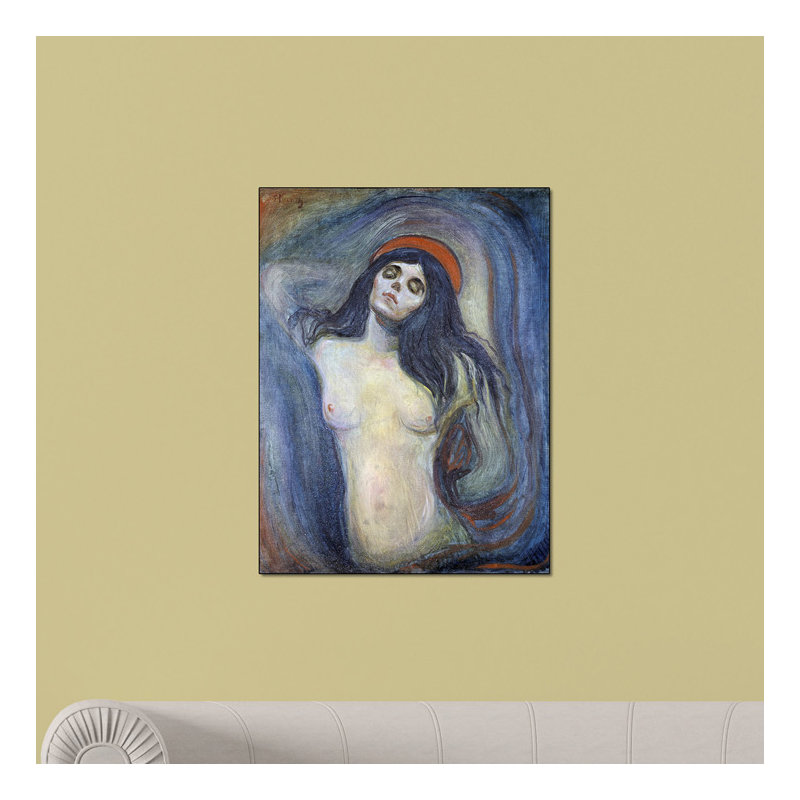 Edvard Munch - Wrapped Canvas Painting, 80cm H x 60cm W x 1.8cm D