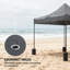 Auvent de remplacement facile à installer, auvent de remplacement pour tente pop-up, avec 4 sacs de sable-125299833