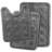 3 Piece Ultra Soft Absorbent Memory Foam Waffled Bath Rug Set-63182137