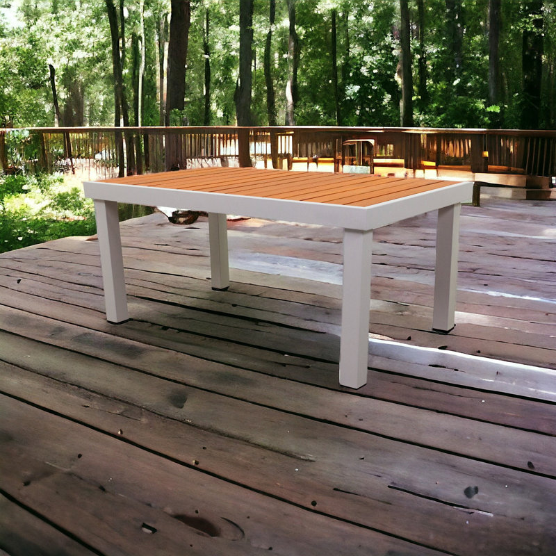 Table basse en acier thermolaqué Catalina