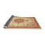 Rouge Sid oriental/beige/brun Tapis décoratif-341247172