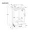Antony 20'' Single Bathroom Vanity With Ceramic Top-1123870930