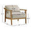 Chaise d'appoint rembourrée Copperleaf-2067350307