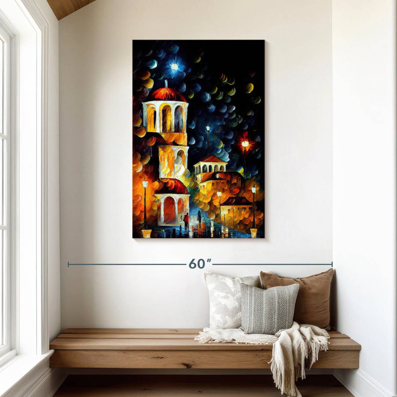 Aime Athens Night I, 45" H x 30" W