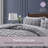 Bed in a Bag Seersucker Diamond Stitch 7 Piece Comforter Set-124623652-124871279