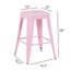 Tabourets de bar en métal sans dossier avec assemblage sans outil et conception peu encombrante-1659733924-1659733927