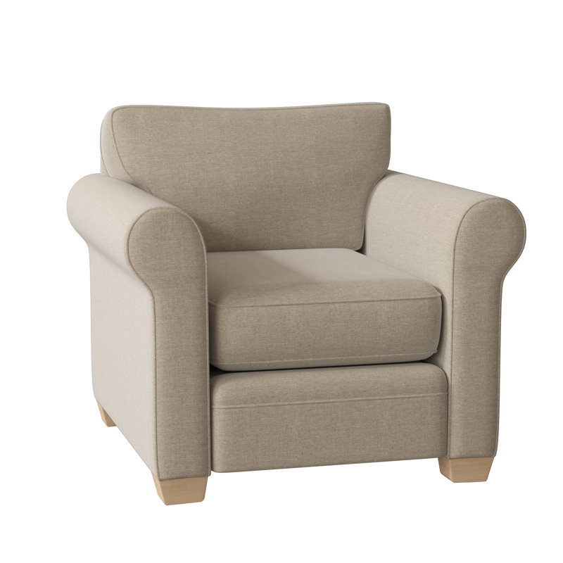 Fauteuil Quaker, Espresso, Sandstone Jango
