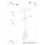 Pendant lamp Bernia 3P white