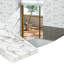 Panneaux muraux imitation marbre gris et blanc 23,6 po x 11,8 po Falkirk Moray (paquet de 1)