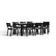 Vivant Rectangular 8 - Person 82'' Long Dining Set with Sunbrella Cushions
