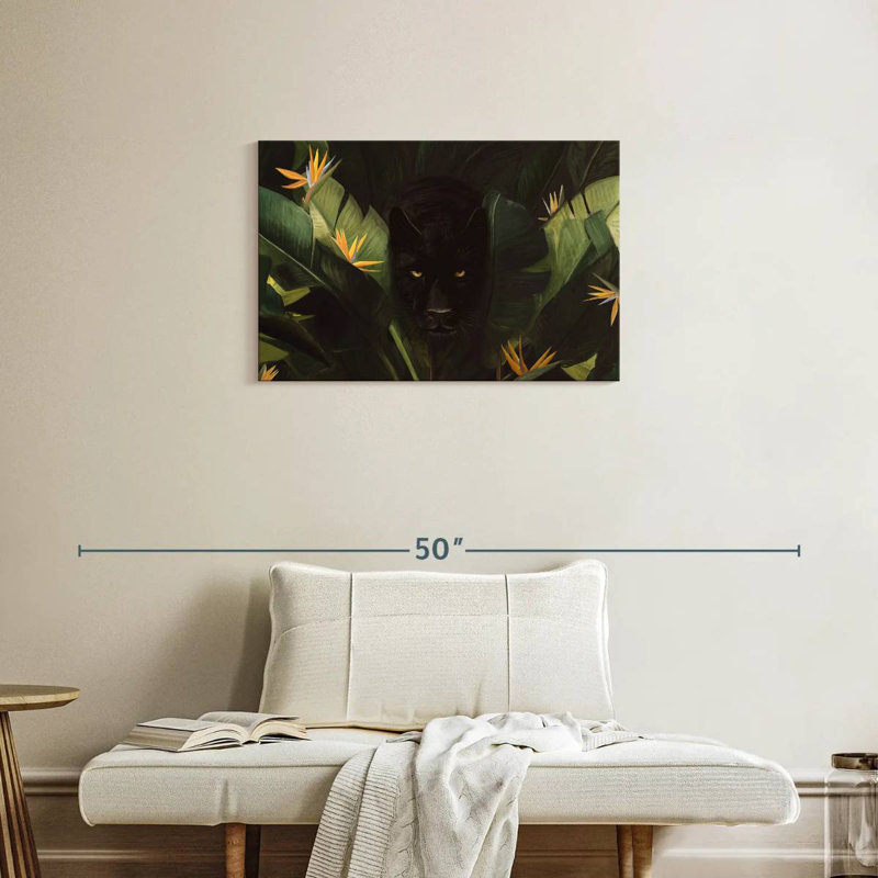 Brampt Hello Panther, 20" H x 30" W