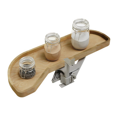 Maple Single-Tier Classic Girasolo w/ Soft-Close for 12" Left Opening/Blind Right Corner Cabinets