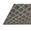 Tapis brun/vert tissé à la machine-1679571127