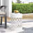 Outdoor Metal End Table -Large-967879769