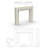 Beveled Cast Stone Fireplace Surround with Bullnose Hearth-97737883-97737878