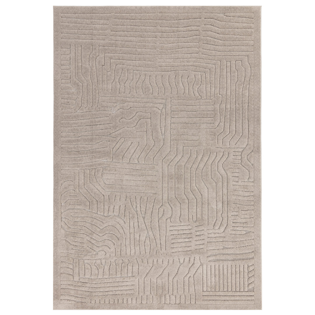 Teppich Lourdine in Beige/Naturbelassen